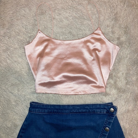 Silk Seriously Soft Cami Crop Top - Picture 1 of 6